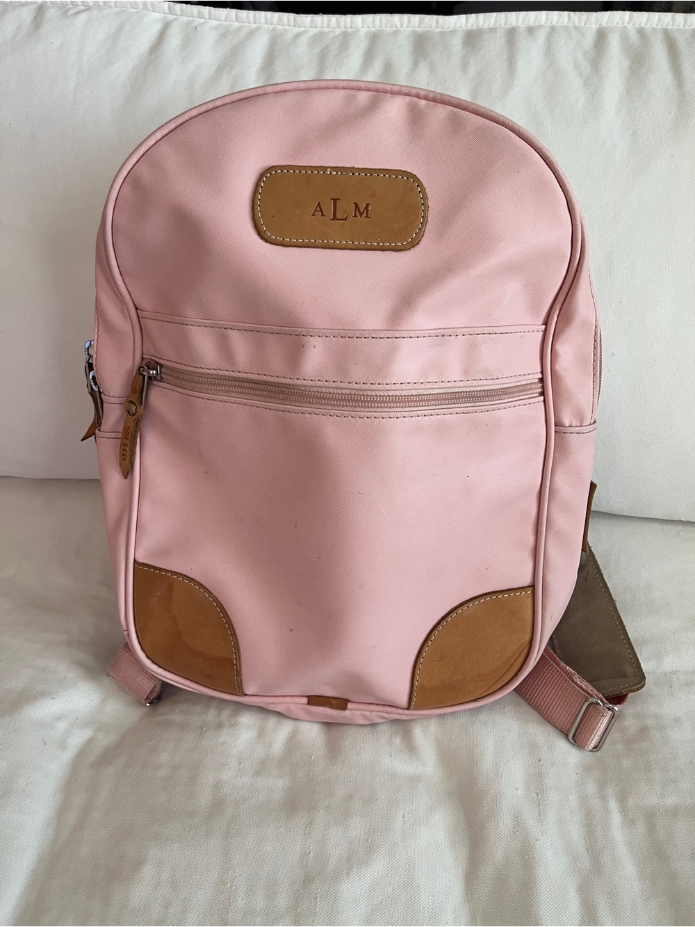 Jon Hart Design Rose Pink Canvas Backpack